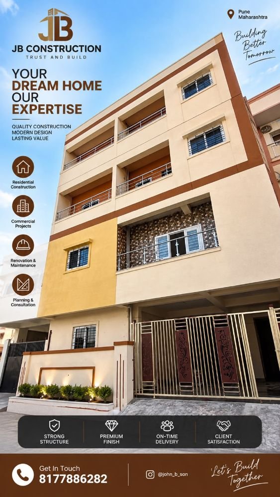 JB Construction — Civil Contractor in Pune