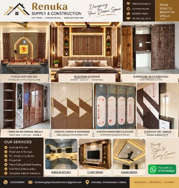 Renuka Supply & Construction &mdash; interior design work