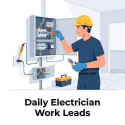 Electrician Service Leads Plan – Get 60–90 Daily Electrical Work Leads in 1 Month with Direct Customer Calls & WhatsApp Messages (Gold – ₹3499)